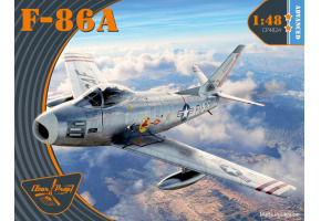 Збірна модель 1/48 Літак F-86A Clear Prop 4824