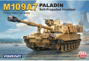 Сборная модель 1/72 американская самоходная артиллерийская установка M109A7 Паладин Foreart 2002