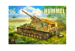 Scale model 1/35 SPG Hummel Sd.Kfz.165 15 cm sFH 18/1 Early production Border Model BT-032
