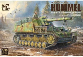 Scale model 1/35 SPG Hummel Sd.Kfz.165 15 cm sFH 18/1 late production Border Model BT-035