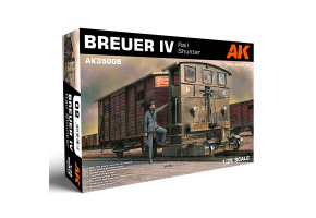Assembly model 1/35 locomotive Breuer IV AK Interactive 35008