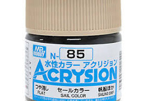 Акрилова фарба на водній основі Acrysion Sail Color / Колір Вітрил Mr.Hobby N85