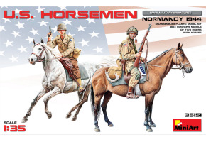 American Horsemen. Normandy 1944