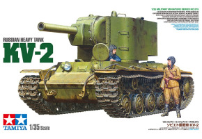 Сборная модель 1/35 Тяжелый танк КВ-2 Тамия 35375