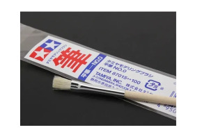 Плоский пензель № 0 (Flat Brush No.0) Tamiya 87015