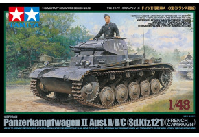 Збірна модель 1/48 Танк Panzerkampfwagen II Ausf.A/B/C (Sd.Kfz.121) (Французька кампанія) Tamiya 32570