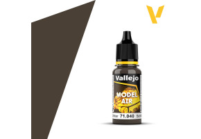 Акрилова фарба Палена умбра (Burnt Umber) Vallejo Model Air VAL 71040