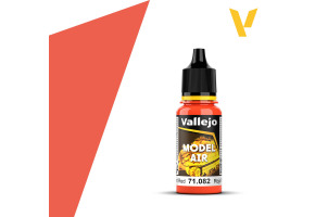 Акрилова фарба Флуоресцентна червона (Fluorescent Red) Vallejo Model Air VAL 71082