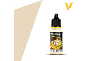 Акрилова фарба Білий з відтінком RAL 9001 (Off-White RAL 9001) Vallejo Model Air VAL 71270