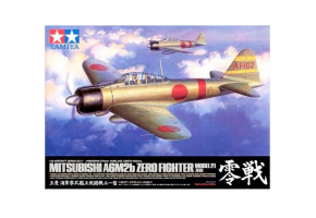 Збірна модель 1/32 Літак MITSUBISHI A6M2B ZERO FIGHTER MODEL 21 ZEKE  Tamiya 60317