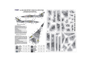 Foxbot 1:48 Digital camouflage masks for the Su-24M "41" aircraft of the Ukrainian Air Force