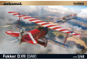 Збірна модель 1/48 Німецький винищувач Fokker D.VII (OAW) Eduard 8136