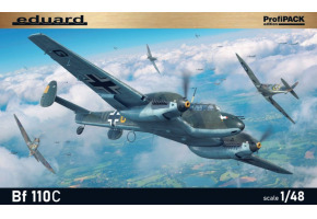 Збірна модель 1/48 Літак Bf 110C Eduard 8209