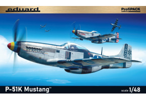 Збірна модель 1/48 Літак P-51K Mustang Eduard 82105