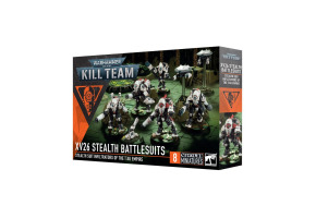 Ігровий набір Warhammer 40000 - KILL TEAM: XV26 STEALTH BATTLESUITS