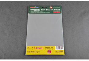 Пластик листовой 1мм A4 (210мм*300) Master Tools MT08003