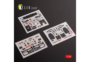 MH-60L Black Hawk 3D декаль інтер'єр для комплекту ICM 1/48 KELIK K48112