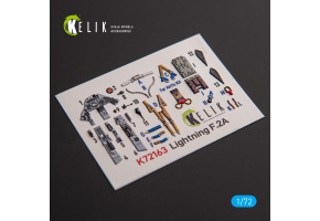 F.2A Lighting 3D декаль інтер'єр для комплекту Airfix 1/72 KELIK K72163