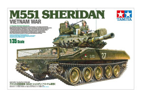 Збірна модель 1/35 американський танк M551 Sheridan Vietnam War Tamiya 35365