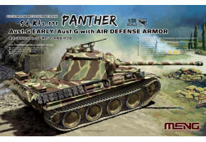 Збірна модель німецького середнього танка Sd.Kfz.171 Panther Ausf.G Early/Ausf.G