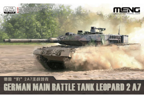 Збірна модель 1/72 Німецький танк Leopard 2А7 Meng 72-002