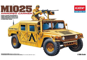 Збірна модель 1/35 армійський автомобіль Hummer HMMWV M1025 Academy 13241