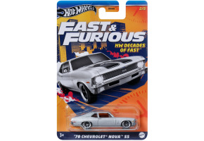 Collectible model Fast and Furious 70 Chevrolet Nova SS HNR88-2