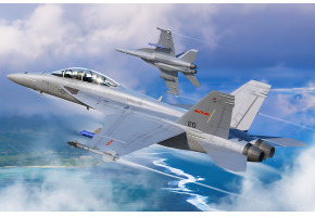 Збірна модель 1/48 Літак F/A-18F Super Hornet VFC-12 HobbyBoss 85819