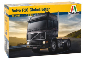 Сборная модель 1/24 грузовой автомобиль / тягач Volvo F16 Globetrotter Italeri 3923