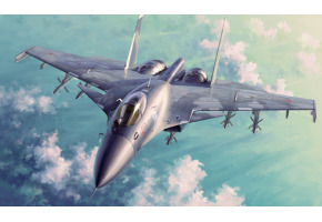 Збірна модель 1/72 Винищувач Су-33 Flanker D Trumpeter 01667