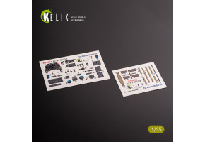 Ju-87 G1/G2 3D decal interior for Border Models 1/35 kit KELIK K35036