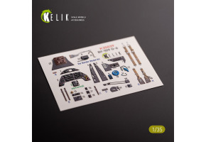 Bf-109 G-6 3D decal interior for Border Models 1/35 kit KELIK K35039