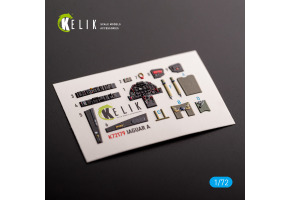 Jaguar A 3D decal interior for HobbyBoss 1/72 KELIK K72179 kit