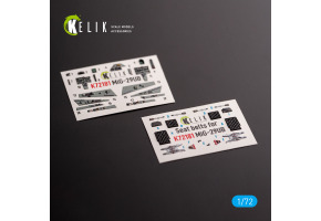 MiG-29UB 3D decal interior for IBG models kit 1/72 KELIK K72181