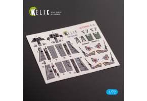 T-2 Advanced Trainer 3D decal interior for Platz kit 1/72 KELIK K72192