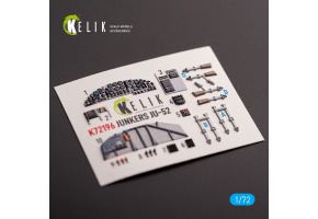 Ju-52 3D interior decal for Italeri kit 1/72 KELIK K72196