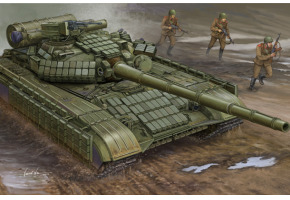 Збірна модель 1/35 Радянський танк Т-64АВ зразка 1984 року Trumpeter 01580