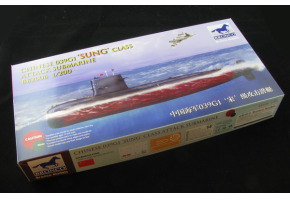 Збірна модель 1/200 Китайський ударний підводний човен класу «Сун» 039G1 Bronco BB2006