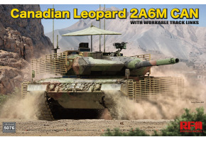 Збірна модель 1/35 Канадський танк Leopard 2A6M CAN RFM RM-5076