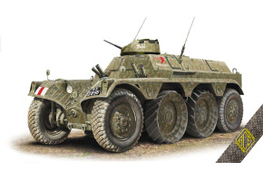 Scale model 1/72 French armored personnel carrier Panhard EBR-ETT ACE 72460