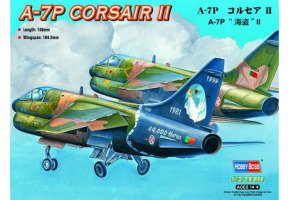 Сборная модель 1/72 Самолет А-7P Корсар II ХоббиБосс 87205