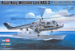 Збірна модель 1/72 Британський вертоліт Royal Navy Westland Lynx HAS.3 HobbyBoss 87237