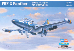 Збірна модель 1/72 Винищувач-бомбардувальник F9F-2 Panther HobbyBoss HB87248