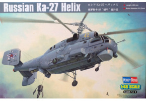 Збірна модель військового гелікоптера Ka-27 Helix