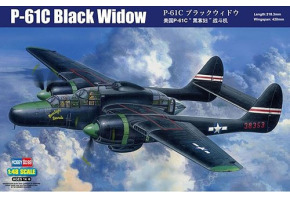 Сборная модель американского истребителя US P-61C Black Widow
