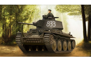 Збірна модель чеського легкого танка німецького виробництва Panzer Kpfw.38(t) Ausf.E/F