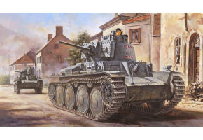 Збірна модель німецького легкого танка Pz.Kpfw. / Pz.BfWg 38(t) Ausf