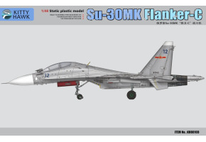 Збірна модель 1/48 Літак Су-30МК "Flanker-C" Zimi 80169