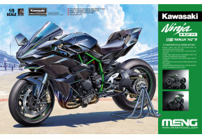 Збірна модель 1/9 Мотоцикл Kawasaki Ninja H2™R Meng MT-001