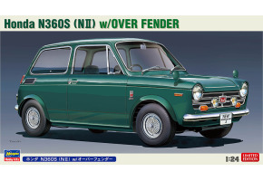 Збірна модель 1/24 Автомобіль Honda N360S (N II) w/Over Fender Hasegawa 20659